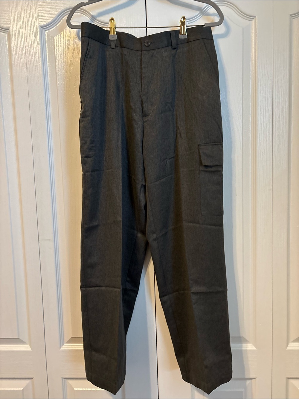 Perry Ellis Dark Charcoal Cargo Pants